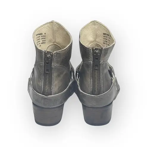 FREEBIRD by Steven Freebird aso Free People ๐ค Santiago Distressed Leather Booties Boots ๐ค Taupe