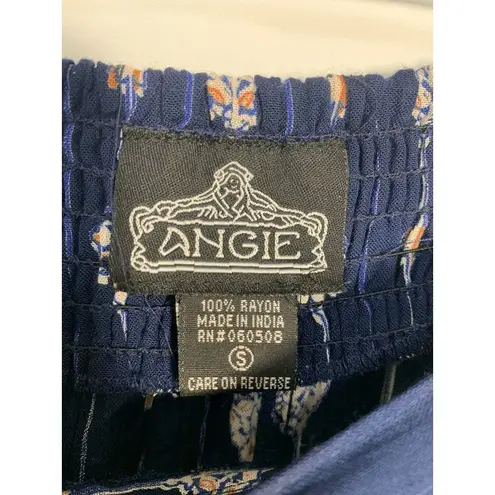 Angie  Rayon Pull On Wide Leg Pant