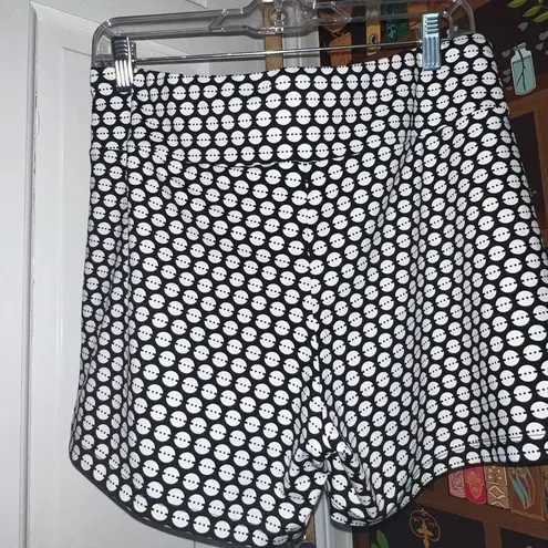 J. McLaughlin Newport Shorts Wide Yolk Pull On Size Large Chatham Dot