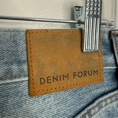 Aritzia Denim Forum The Joni High Rise Loose Distressed Slouchy Size 29‎ Long Blue