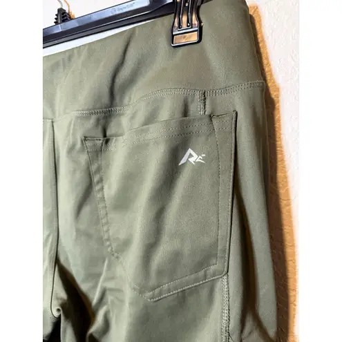 Ridgecut Womens XL Olive Green High Waist Utility Hiking Pants Leggings