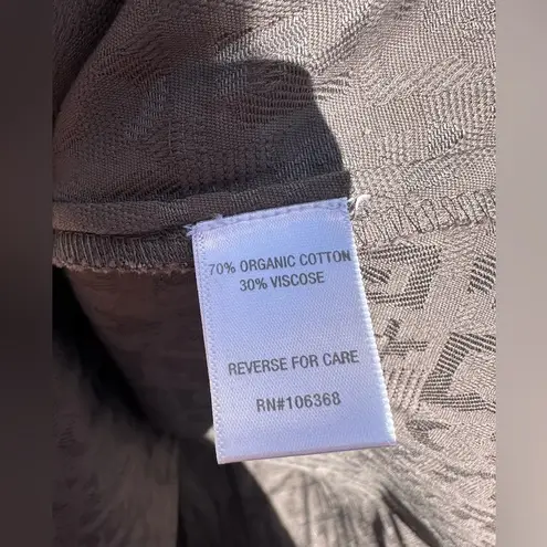 Garnet Hill Organic Cotton Jacquard Tie Sleeve Dobby Dress NWOT Size 6