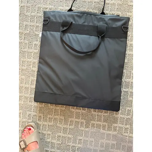 RAINS Flight Bag Convertible trail Tote Shoulder Crossbody Black