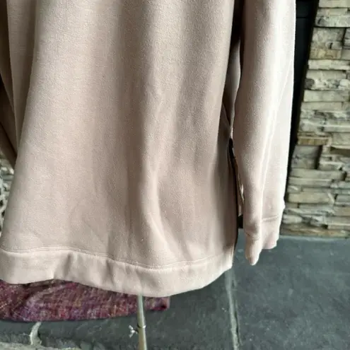 Athleta  Tan and Brown Turtleneck Sweatshirt
