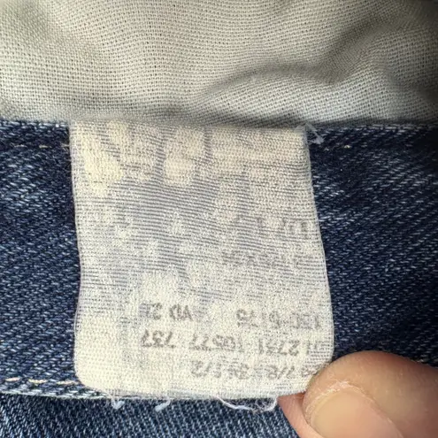 Vtg 90s Lee Riders Women's Jeans 8L Blue High Rise USA Made Chore Utility Denim Size undefined