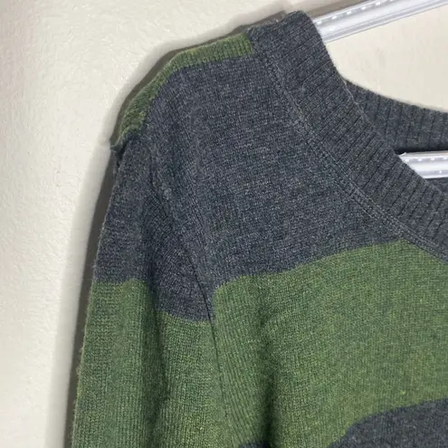 Michael Stars M by striped cashmere wool tuckable sweater one size