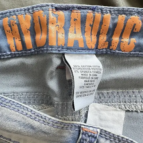 Hydraulic Gramercy Jeans Periwinkle Wash Size 9/10 Y2K Vintage Bratz Doll Energy