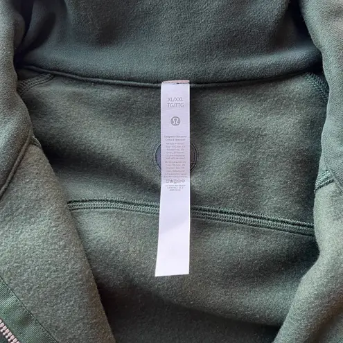 Lululemon Scuba Oversized Half Zip *long Legacy Green NWT XL/XXL