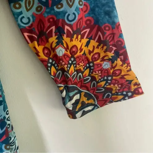 Marshalls Nandashe Women’s Size Medium Geo Print Long Sleeve Blouse - Image 7