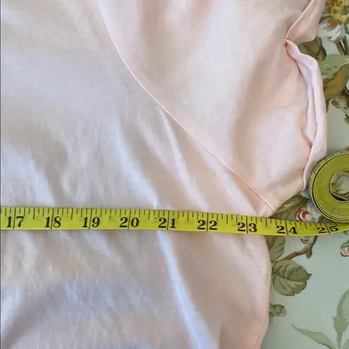 NYDJ Pink Relaxed Short Sleeve Tee