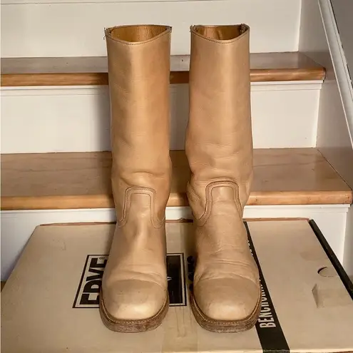 Frye  Campus 14L Boots size 8 D in Tan