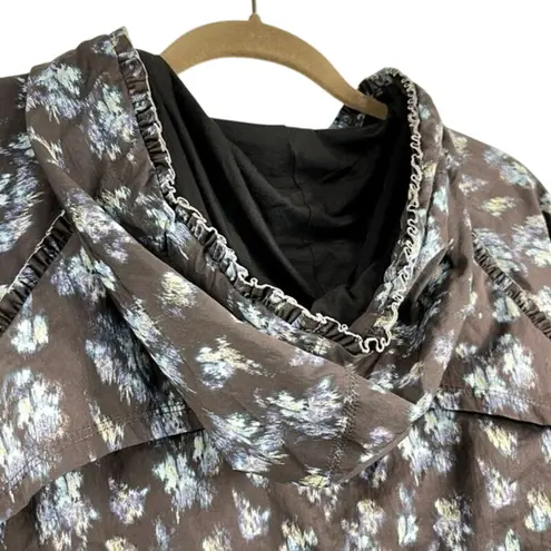 FREE PEOPLE FP MOVEMENT Break My Heart Hooded Jacket Sz L New w/o Tag MSRP $128 Blue Size L