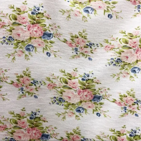 SoulCycle Cropped Athletic Floral Ringer T-Shirt