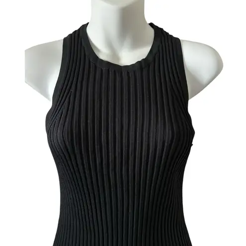 Universal Standard  ribbed knit tank black 14-18 S