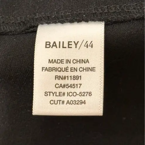 Bailey 44 Britto Jacket Asymmetrical Buttons Military Knit Wool Black XS Chic