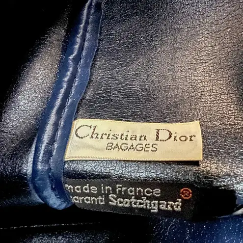 Christian Dior DIOR Trotter Canvas and Leather Duffel Bag