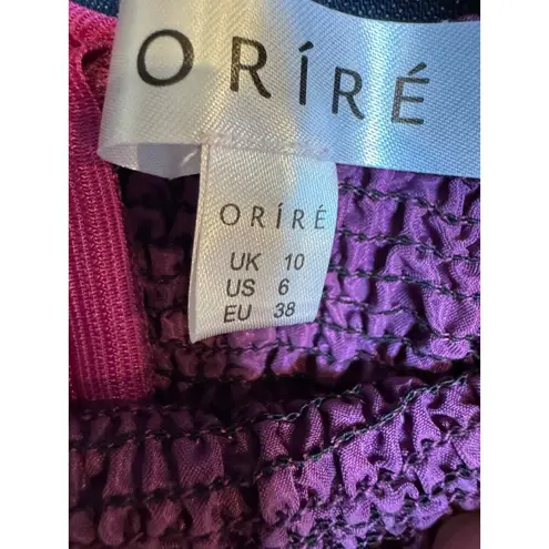 ORIRE Nama Smocked Puff Sleeve Top