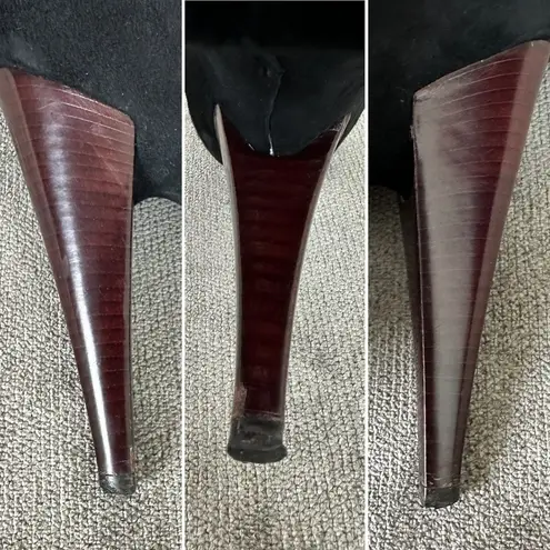 Giuseppe Zanotti Black Suede Heels