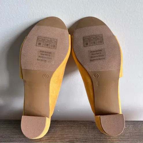 Journee Collection Allea Backless Pump Women's Size 9 Wide #B1500