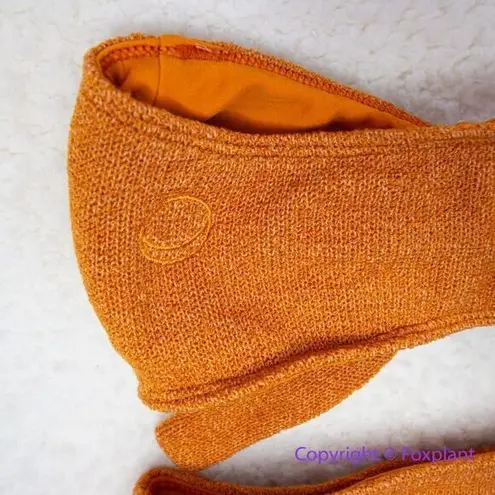 New! Set! In Your Arms Free People Oceanic Bikini Top and bottom orange, size S Orange