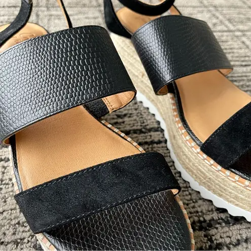 Crown Vintage Daylen Espadrille Platform Wedge Sandal Size 10