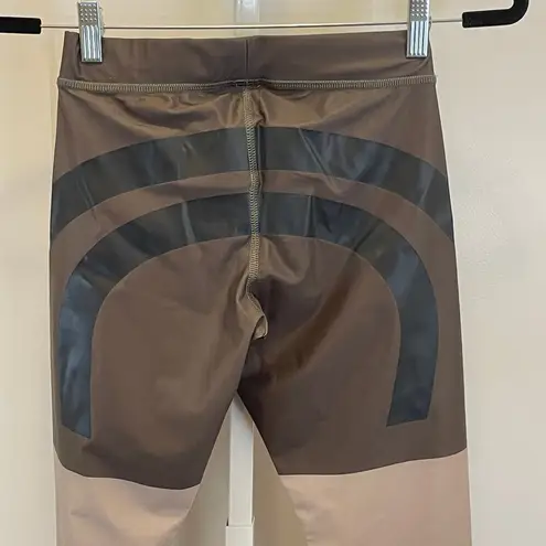 Stella McCartney NWT x Adidas Techfit Tight - Women Size XS - Taupe/Brown/Black