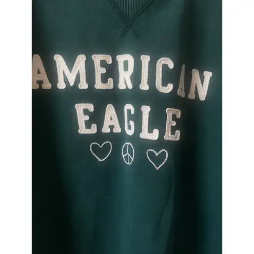 American Eagle  AE Oversized Fleece Crew Neck Sweatshirt