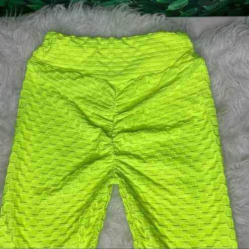 Neon yellow bright famous tik tok biker shorts S/M Yellow