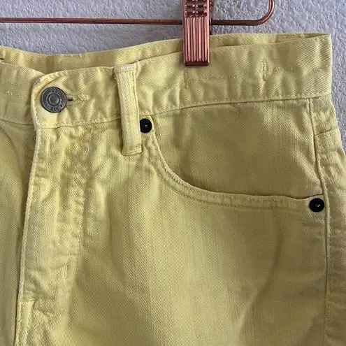 Ralph Lauren  Denim & Supply Vintage Cut Off Shorts Yellow 26