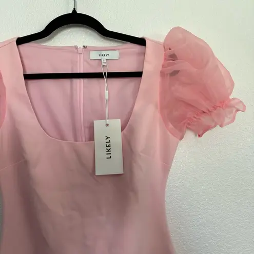 Likely NWT Revolve Ari Mini Dress in Rose Shadow 2