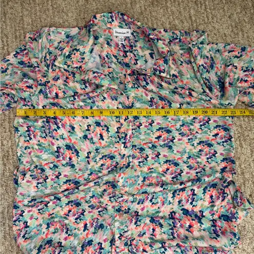 Veronica M Button Up Shirt Dress-Size Large. E77