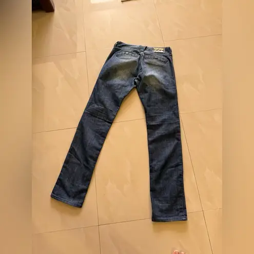 Cocoa Jeans Colombian Jeans Vintage Size USA 6 Acid Wash Jeans. Pockets Button Blue