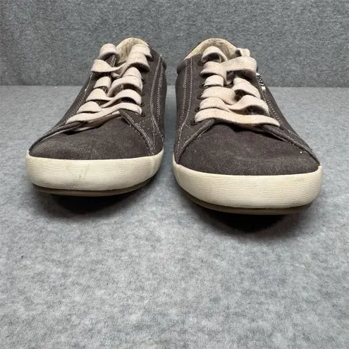 Taos Star Women's Canvas Sneakers Gray Size 9 Casual Lace