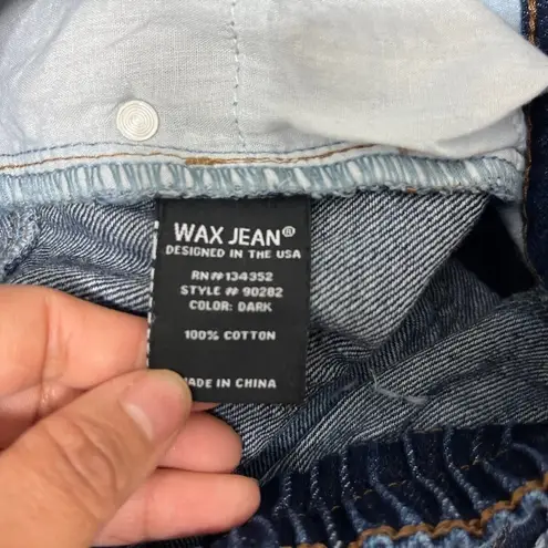 Wax Jean WAX Jeans Distressed Mom Jeans Dark Wash Size S NWT