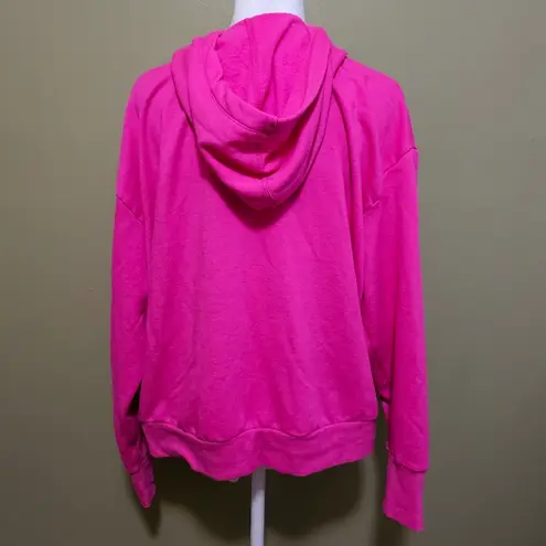 Juicy Couture  Sport Bright Pink Hoodie Size Medium