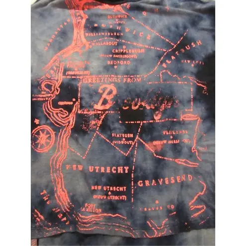 Scrapbook tank top contrasting side insets Small Blue