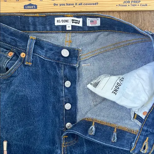 RE/DONE +Levi’s 70s Stovepipe HiRise Button fly Straight Leg style001-3WLSSSIZE