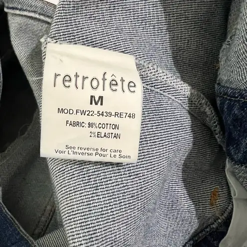 Retrofête Italian Denim Button