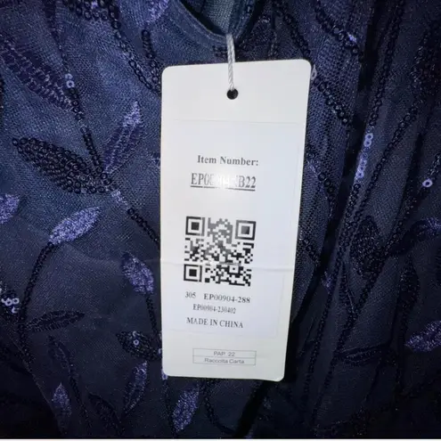 Ever Pretty Ever-Pretty Navy Blue Formal Maxi Dress – Size 3XL – NWT