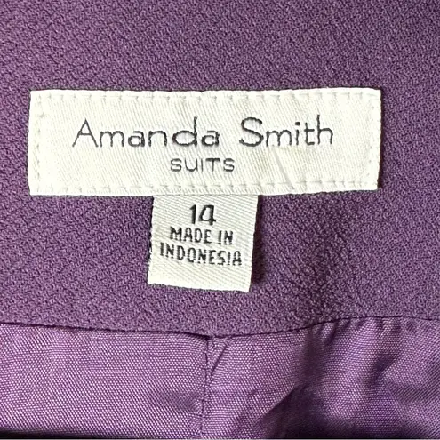 Amanda Smith suits Purple Women's Blazer Sz:14