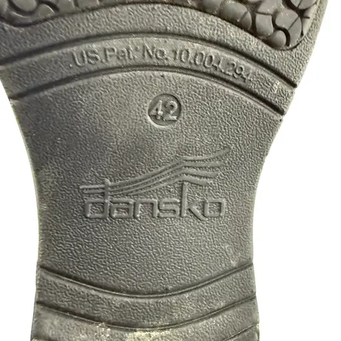 Dansko Women's XP 2.0 Grey Leopard Patent Leather Nursing Clogs