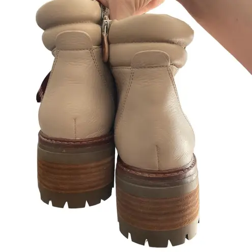 Gentle Souls gentle souls Kenneth Cole Brooklyn 2.1 Combat Boots 8 Cream