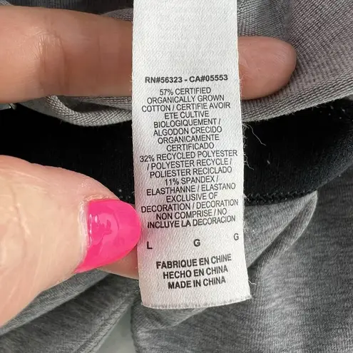 Nike  Large L Leggings Hologram Carbon Heather Gray Full Length 886257-091