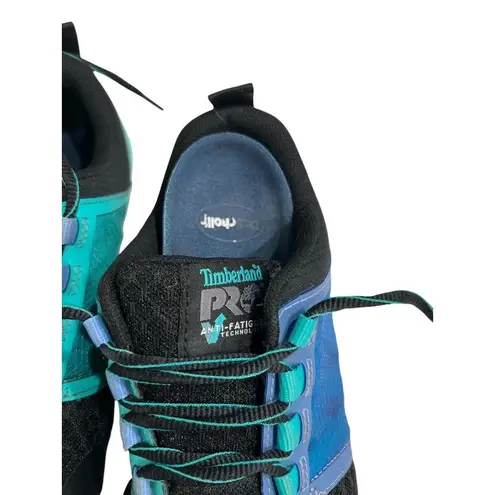 Timberland Pro Radius Composite Safety Toe Black/Aqua Women's Size 8 W