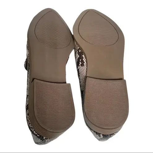 JustFab Livia Loafer Snake Size 8 NWOT  Reg $59.95