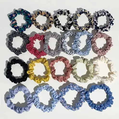 20 piece scrunchies Blue - Image 2