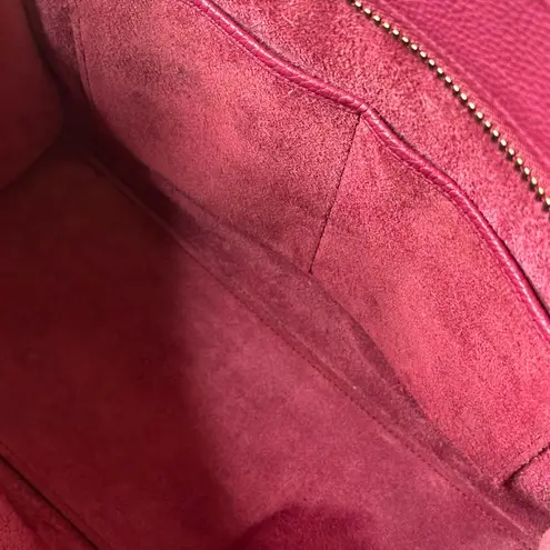 CELINE Baby Drummed Calfskin Micro Luggage Bag