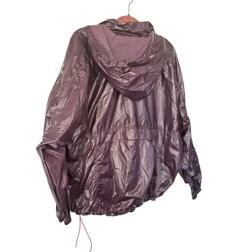 Free People FP Movement Spring Shower Packable Solid Rain Jacket