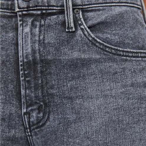 MOTHER The Insider Crop Step Fray in Train Stops Size 25 EUC Gray