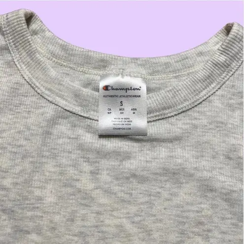 Champion  y2k style gray cream sleep workout tank top 🔥